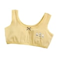 thumbnail image 1 of Wolled Kids Girls Stretch Sports Bra for Teens Cotton Training Bras with Adjustable Straps for 7-12Y, 1 of 9