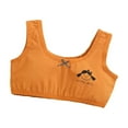 thumbnail image 1 of Wolled Kids Girls Stretch Sports Bra for Teens Cotton Training Bras with Adjustable Straps for 7-12Y, 1 of 9