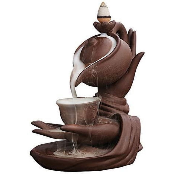 Wollet Bergamot Hanging Pot High Flush Reflux Incense Burner Creative Teapot Backflow Sandalwood Incense Burner Home Decoration Ornaments