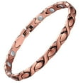 thumbnail image 1 of Wollet Copper Magnetic Bracelets for Women, Pure Copper Jewelry (COB-0089Q), 1 of 5