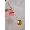 thumbnail image 1 of Wollet Handmade Brass Spoon, Long Handle Soup Spoon, Japanese-style Coffee Spoon, Tea Spoon Teaspoon, 1 of 11