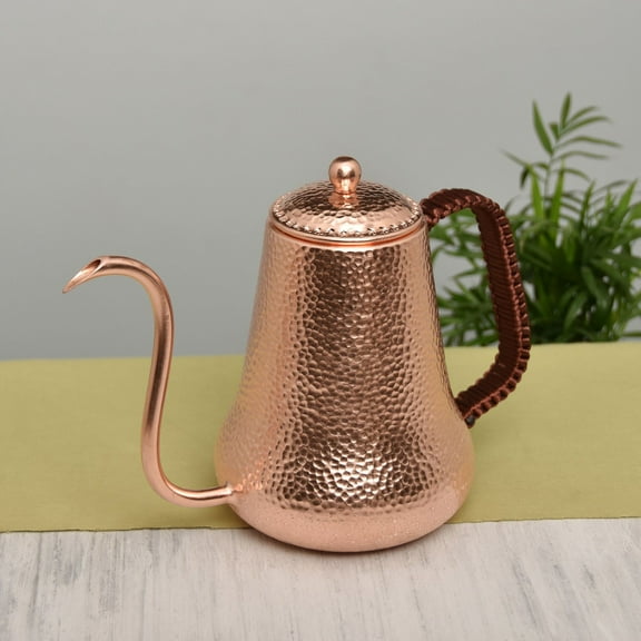 Wollet Handmade Pure Copper Coffee Pot Housewarming Gift