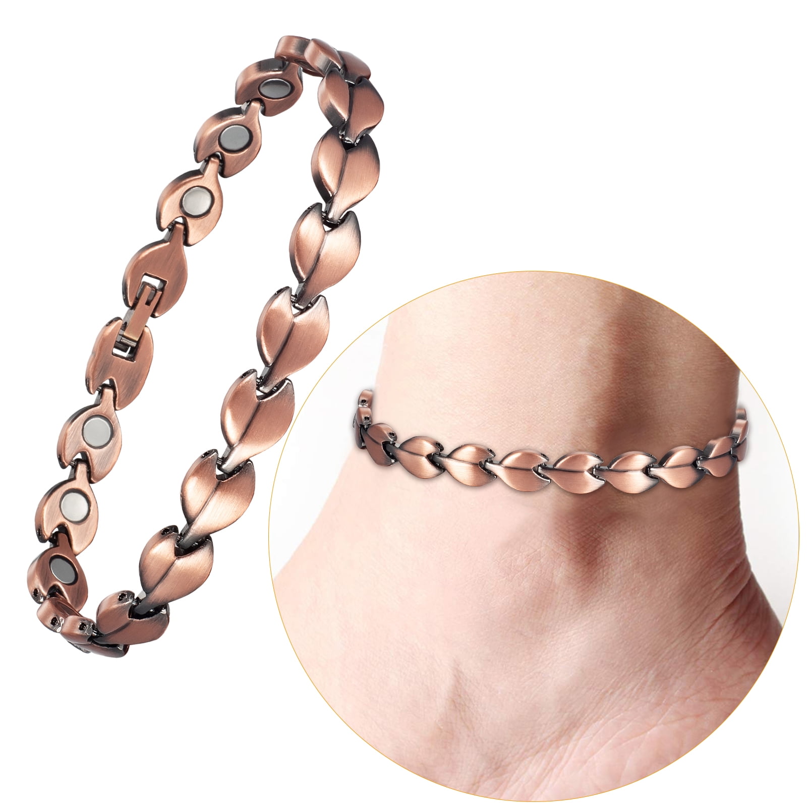 Ladies copper bracelet, magnetic therapy bracelet - DEMI+CO - DEMI+CO  Jewellery
