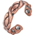 thumbnail image 1 of Magnetia Pure Copper Magnetic Ring for Women, Adjustable Copper Jewelry, 2.3'',, 1 of 5