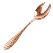 Wollet Pure Copper Spoon, Flatware Dinner Dessert Spoon, Copper TablewareLength6.7 in