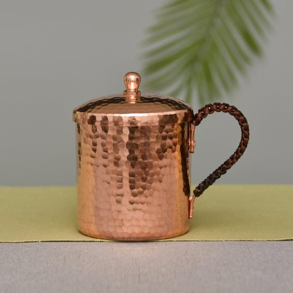 Wollet Pure Copper Thick Water Cup Tea Cup Cold Water Cup Hand-hammered Copper Tableware