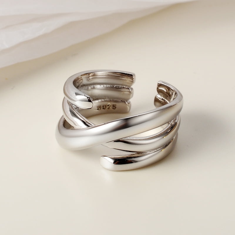 925 Sterling Sterling Silver Rings For Index Finger Wollet S925