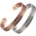 thumbnail image 1 of Wollet Vintage Magnetic Bracelet Bracelet, Copper, 2 Pieces, 6.69 inches, 1 of 6