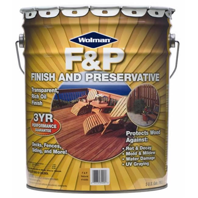 Wolman 14395 5 gal. Wood Finish And Preservative Natural