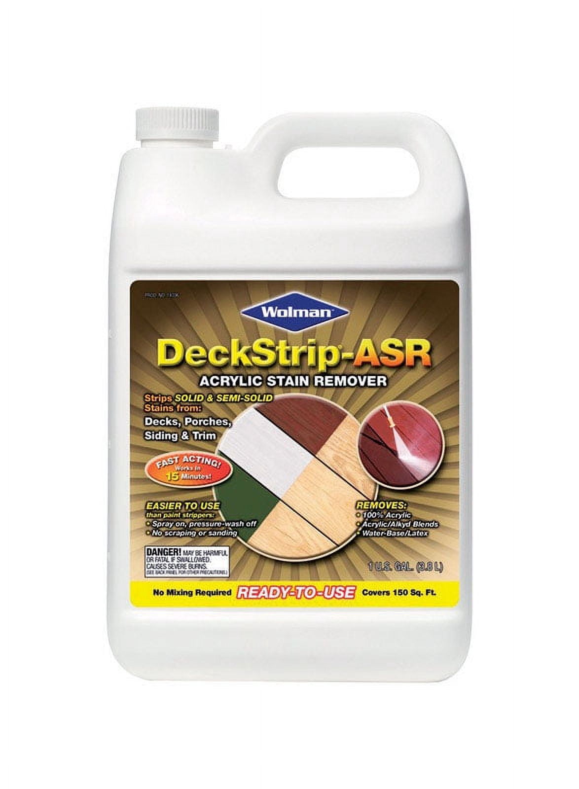 Wolman DeckStrip ASR Stain & Finish Remover 1 gal. - Walmart.com