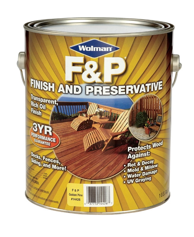 Zinsser 14426 Finish Preserve Wood Exterior Pine - Walmart.com