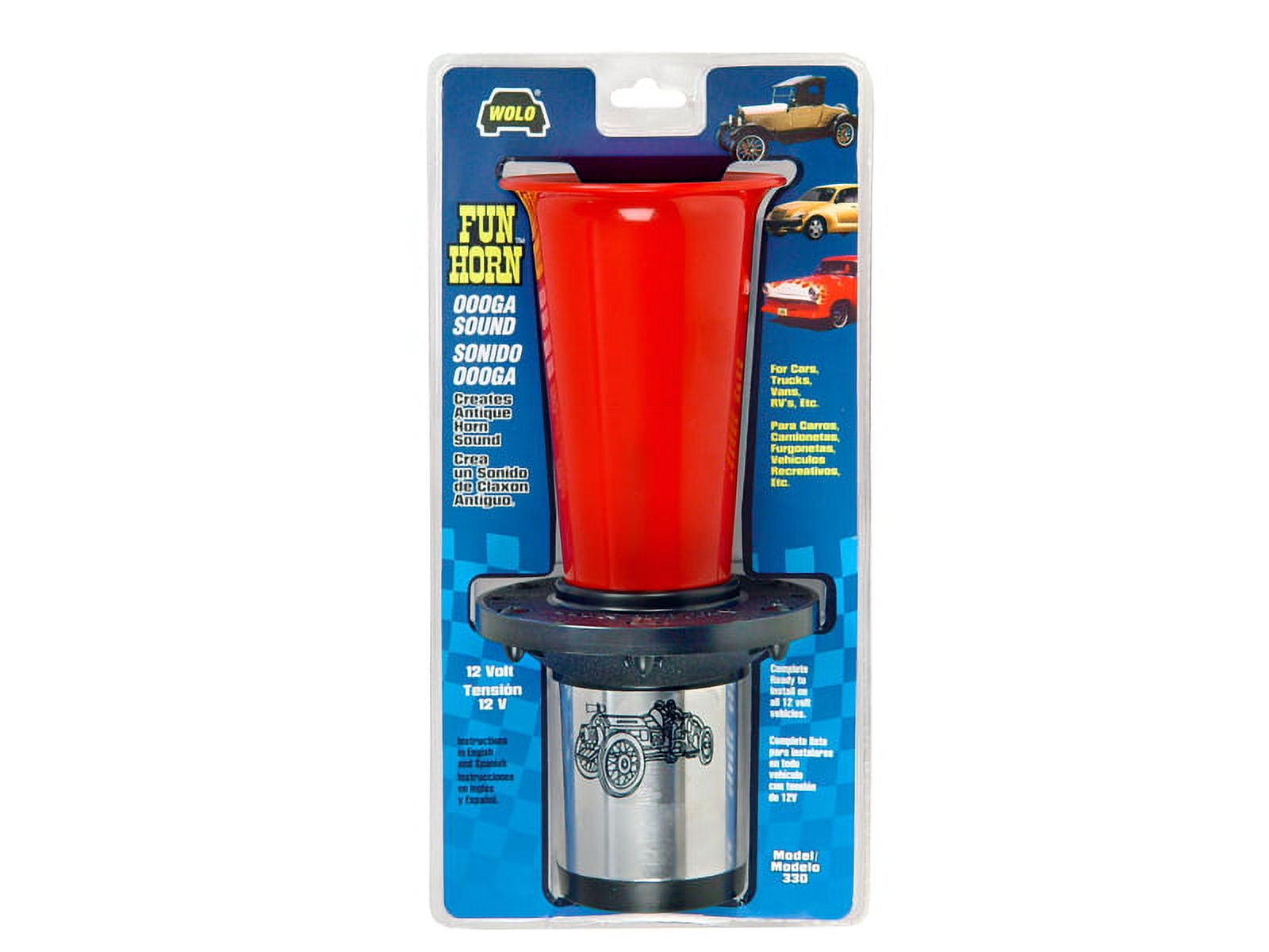 Wolo (330) Fun Horn 12 Volt, Ooogah Sound