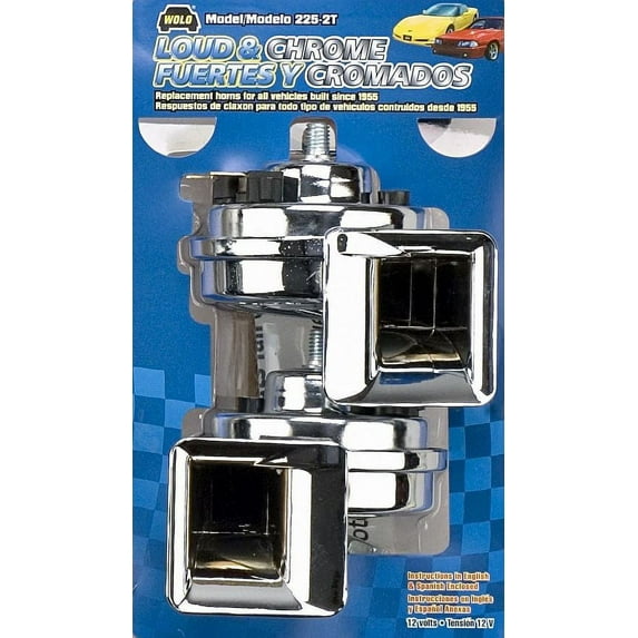 Wolo Loud & Chrome Horn Set