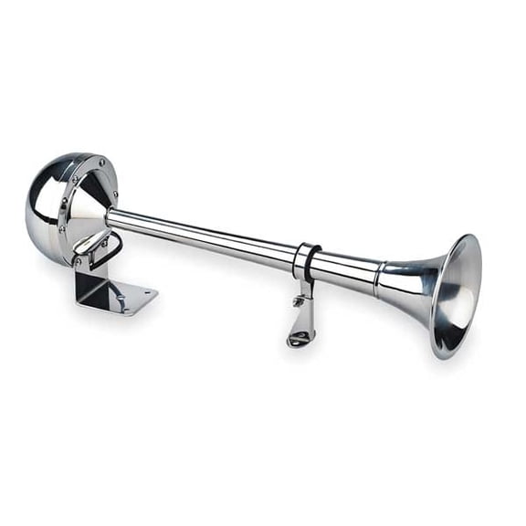 Wolo Low Tone Single Trumpet Horn,Electric 110