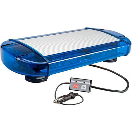 WOLO 3770M-B Mini LED Warning LightBlue 16 1/2 In