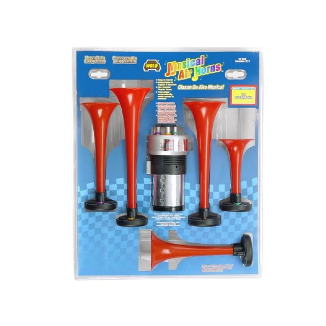 "Wolo Manufacturing 435 Musical Horn - 12 Volt, Plays Eyes of Texas"