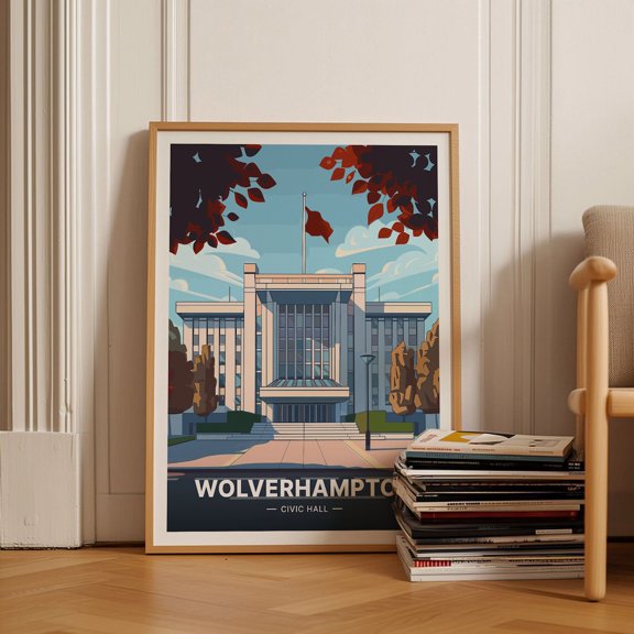 Wolverhampton Civic Hall Wall Decor
