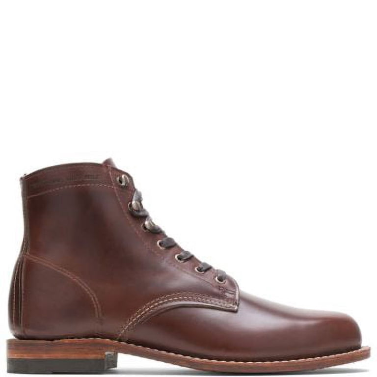 Wolverine 1000 Mile Plain-Toe Original Boot Men 10 Brown - Walmart.com