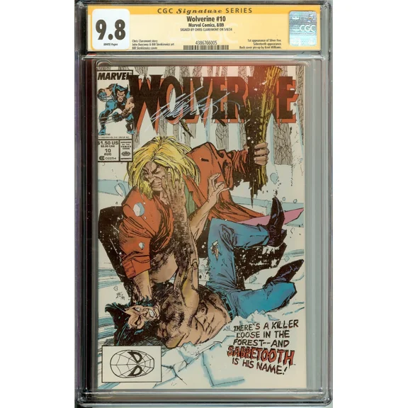 Wolverine (1988) #1  CGC 9.8 Signature Series  Signed by Chris Claremont