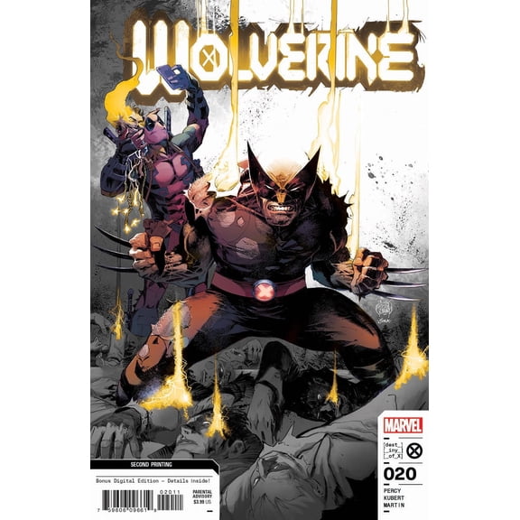 Wolverine #20 2nd Ptg Kubert Var Marvel Prh Comic Book