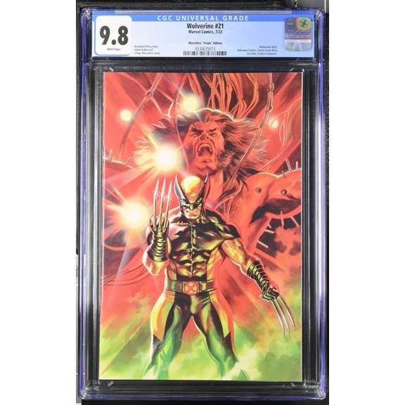 Wolverine #21 - CGC 9.8 Comic Book