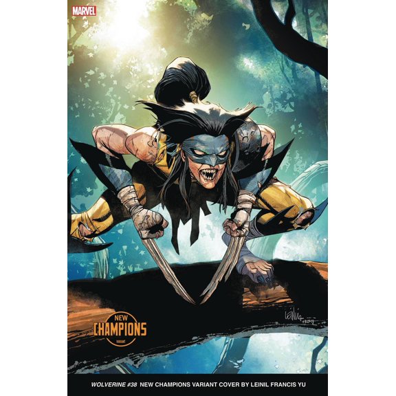 Wolverine #38 Leinel Yu New Champions Var (Leinel Yu New Champions Var) Marvel Prh Comic Book 2023