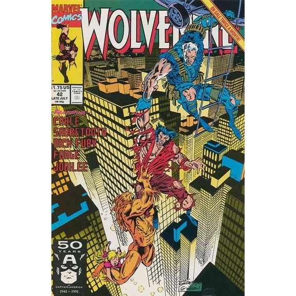 Wolverine #42 VF ; Marvel Comic Book