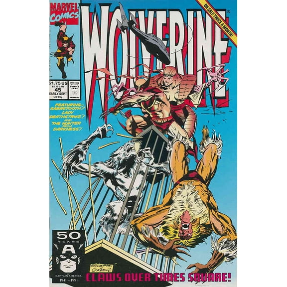 Wolverine #45 VF ; Marvel Comic Book