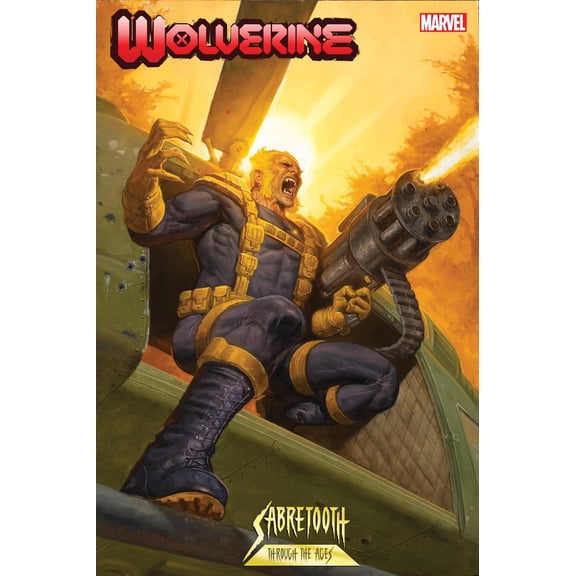Wolverine #49 Em Gist Sabretooth Var (Em Gist Sabretooth Var) Marvel Prh Comic Book 2024