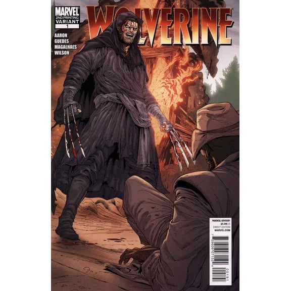 Wolverine (4th Series) #1 (2nd) VF ; Marvel Comic Book