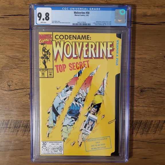 Wolverine #50 - CGC 9.8 Comic Book
