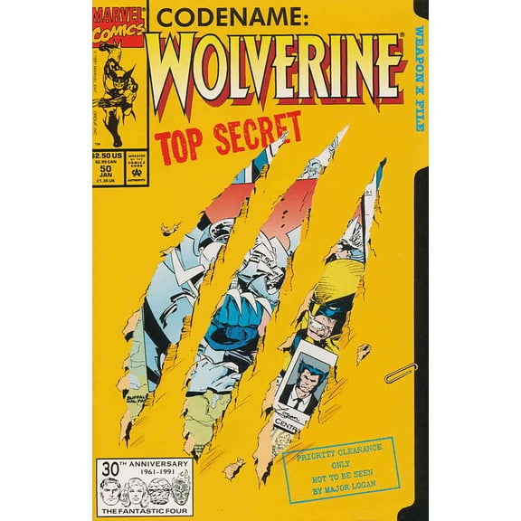 Wolverine #50 VF ; Marvel Comic Book