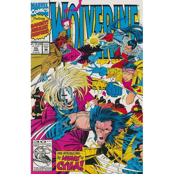 Wolverine #55 VF ; Marvel Comic Book