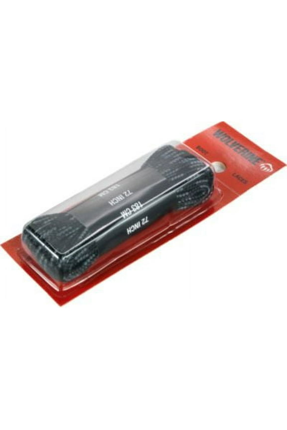 72" Work Boot Laces N/A Black