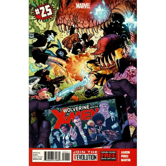 Wolverine And The X-Men #25 VF ; Marvel Comic Book