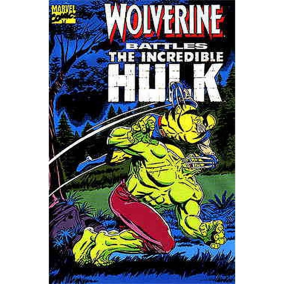 Wolverine Battles the Incredible Hulk #1 VF ; Marvel Comic Book
