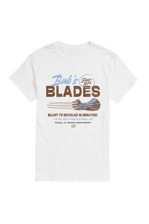 - Bub's Blades Business - Men's Short Sleeve Graphic T-Shirt