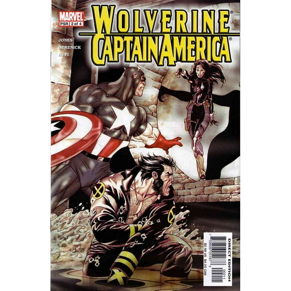 Wolverine/Captain America #2 VF ; Marvel Comic Book