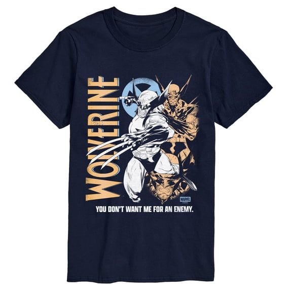 Wolverine - Don't Want Me For An Enemy - Men's Short Sleeve Graphic T-Shirt