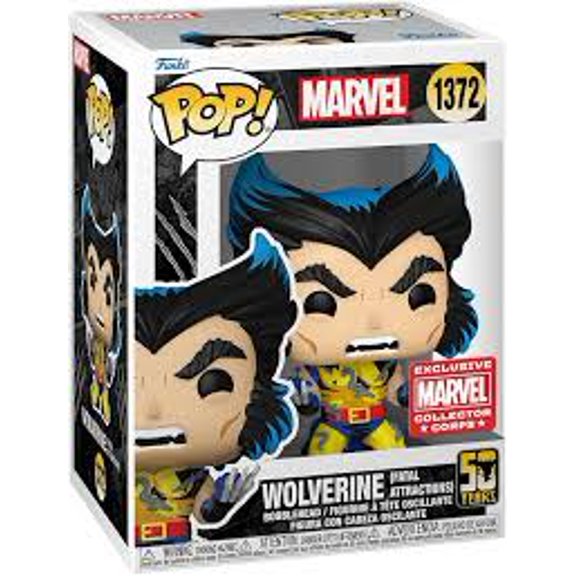 Wolverine Fatal Attractions 1372 Exclusive Funko Pop with Protector
