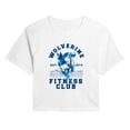thumbnail image 1 of Wolverine - Fitness Club - Juniors Cropped Graphic T-Shirt, 1 of 4