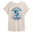 thumbnail image 1 of Wolverine - Fitness Club - Juniors Oversized Graphic T-Shirt, 1 of 4