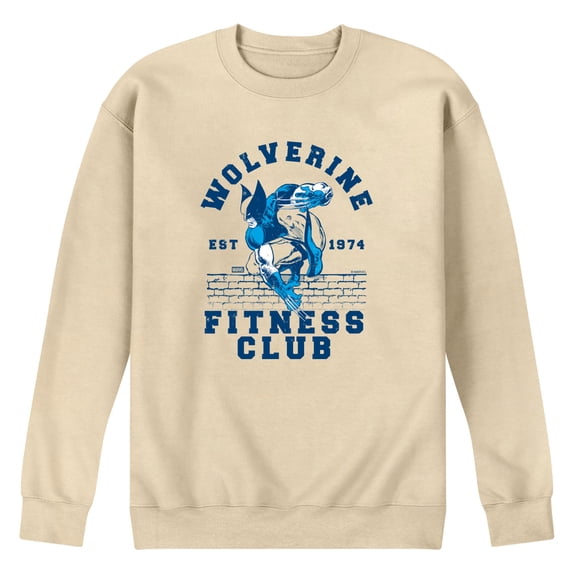 Wolverine - Fitness Club - Men's Crew Fleece Sweatshirt