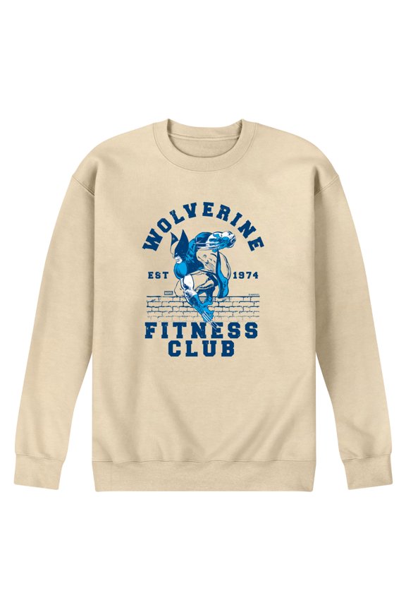 - Fitness Club - Men's Crew Fleece Sweatshirt