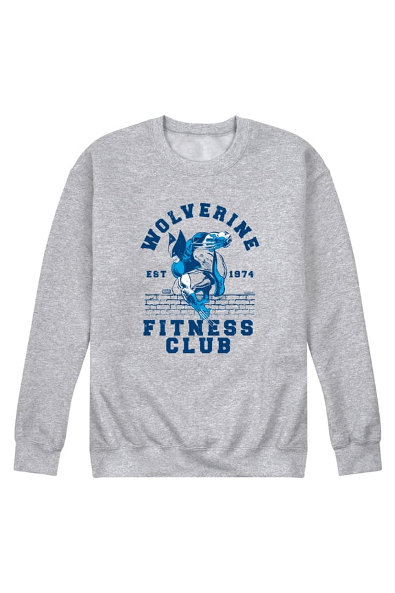 - Fitness Club - Men's Crew Fleece Sweatshirt