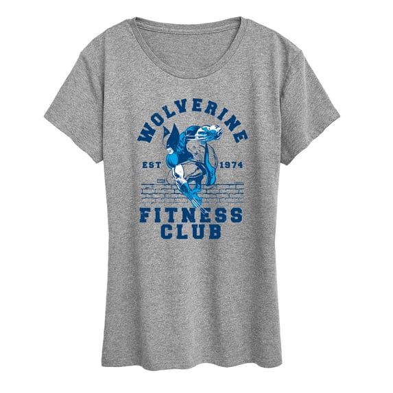 Wolverine - Fitness Club - Women's Short Sleeve Graphic T-Shirt
