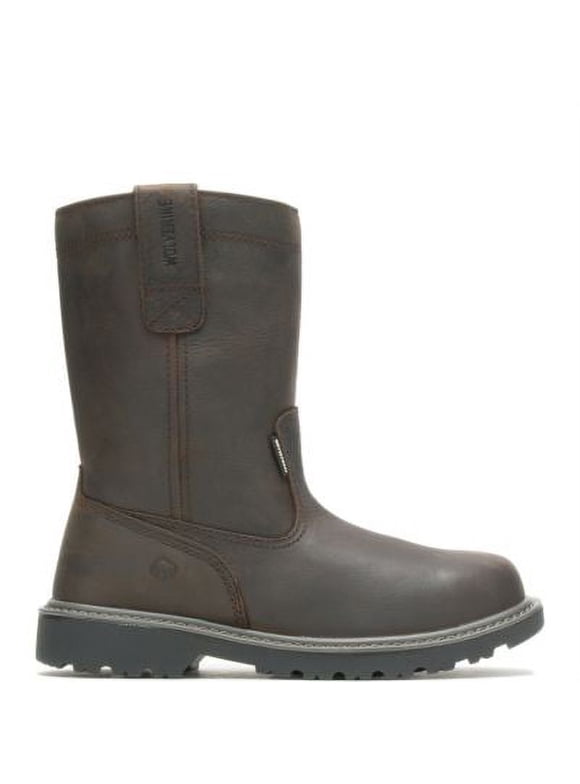 The Wellington Black Handwoven Leather Men Boot with a Zipper Final Sale!