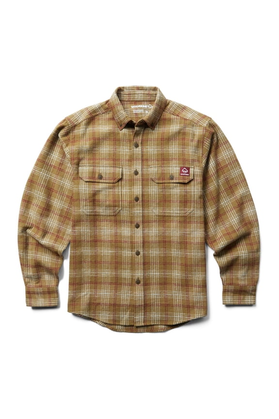 Glacier Heavyweight Long Sleeve Flannel Shirt Men