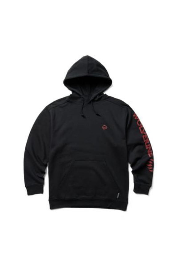 Graphic Hoody- Sleeve Logo Men Black