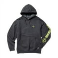 thumbnail image 1 of Wolverine Graphic Hoody- Sleeve Logo Men Onyx Heather, 1 of 4